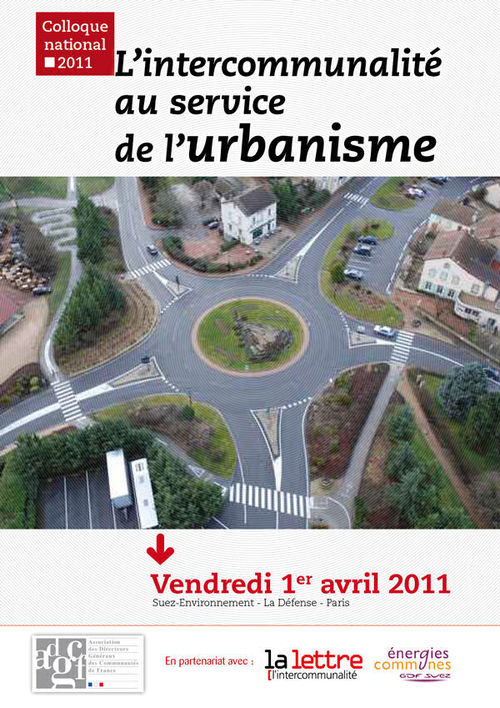 L'intercommunalit&eacute; au service de l'urbanisme : pour un usager pertinent de l'espace
