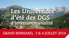 7èmes Université d'été des directeurs généraux d'intercommunalité