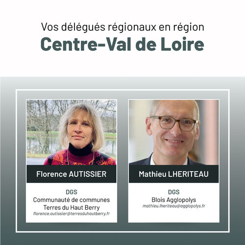 Délégués régionaux - Centre Val-de-Loire