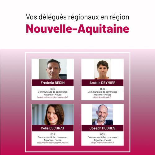 Délégués régionaux - Nouvelle Aquitaine