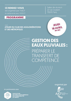 Gestion des eaux pluviales : Préparer le transfert