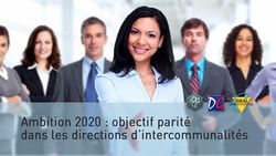 Webconférence - Ambition 2020 : objectif parité dans les directions d'intercommunalités
