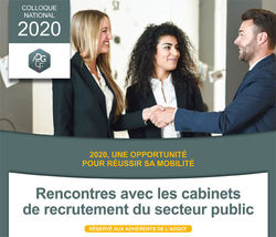 Rencontres avec les cabinets de recrutement du secteur public