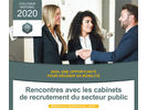 Rencontres avec les cabinets de recrutement du secteur public