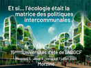 15èmes Universités d'été de l'ADGCF