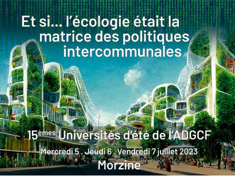 15èmes Universités d'été de l'ADGCF