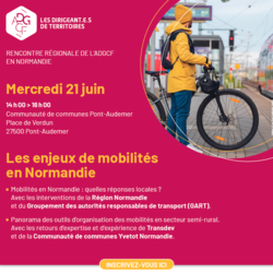 Séminaire régional - Les enjeux de mobilités en Normandie