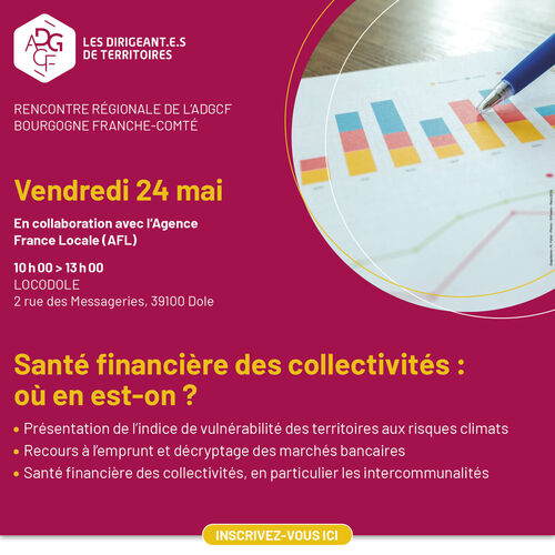 Réunion régionale Bourgogne-Franche-Comté - Santé financières des collectivités: où en est-on ?
