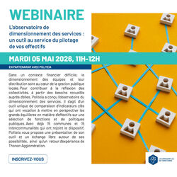 Webinaire  - L'observatoire de dimensionnement des services publics