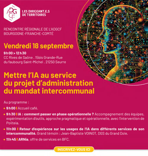 L'IA et le projet d'administration intercommunal