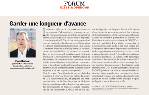Garder une longueur d'avance
