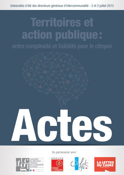 Actes des Universités d'Été 2015