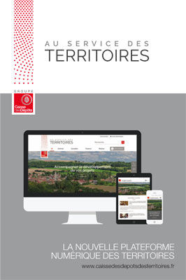 La plateforme numérique des territoires de la CDC