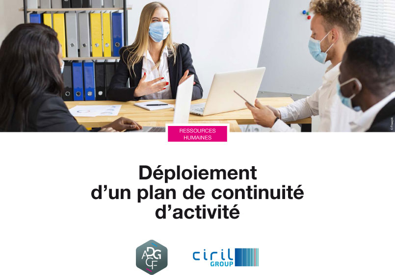 Déploiement d'un plan de continuité d'activité