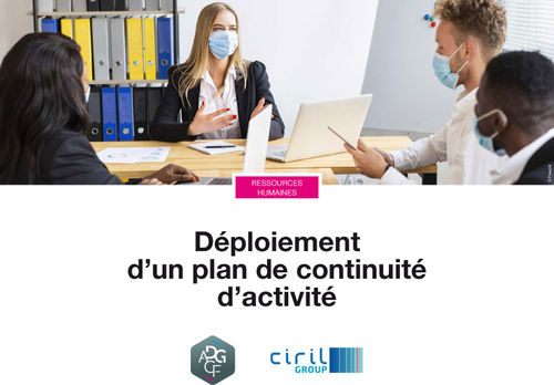 Déploiement d'un plan de continuité d'activité