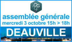 Assemblée générale de l'ADGCF - Mercredi 3 octobre 2018 à Deauville